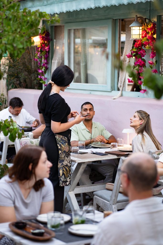 Yard of Taste is a family-run restaurant in the center of Zante Town, Zakynthos, serving traditional Greek cuisine, fresh seafood, and vegan & gluten-free dishes made with organic, local ingredients